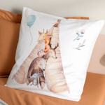 „Tipi“ patalynės komplektas nukels jaunuosius keliautojus į naujus nuotykius.