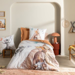 Paklodė su guma Tradilinge COGNAC