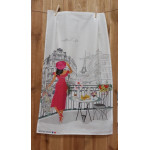 Virtuvės rankšluostis Balcon sur Paris