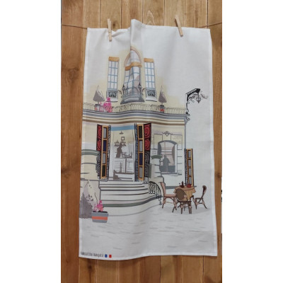 Virtuvės rankšluostis Café de Paris