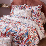 Prancūziška paklodė su guma Tradilinge PERROQUET SALSA