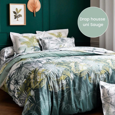 Prancūziška paklodė su guma Tradilinge SAUGE