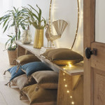 Pagalvės užvalkalas Blanc d'Ivoire MATTEO chaki